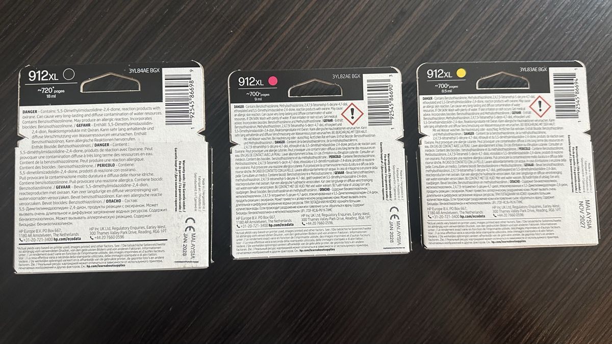 Hewlett Packard Cartucce per stampanti & toner: HP 912 XL Druckerpatronen – Nuovo e nell'imballaggio originale da Baar venduto da MaFlBa 1