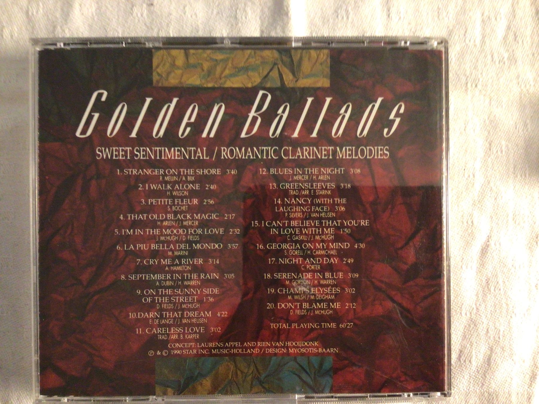 CD: GOLDEN BALLADS, 5 CDs, 1990 – Usato da Steinach venduto da Quarkie 3