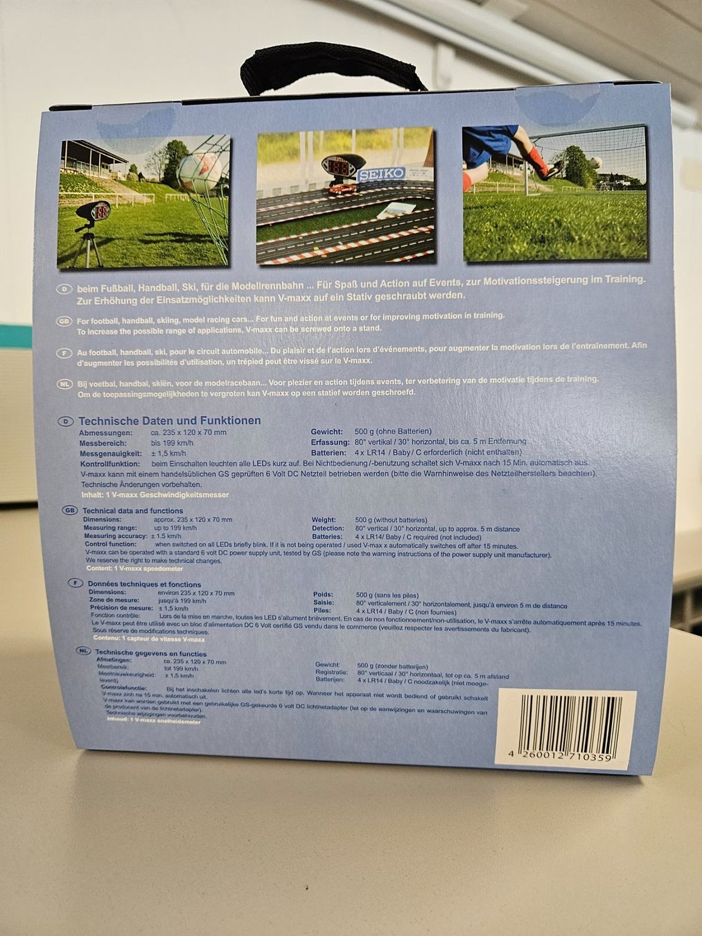 Giochi: V-Maxx Geschwindigkeitsmessung – Nuovo e nell'imballaggio originale da Triesen venduto da Jdjs155 2