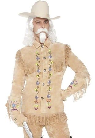Fasnacht-Kostüm Cowboy "Buffalo Bill" (Trapper, Wildwest)