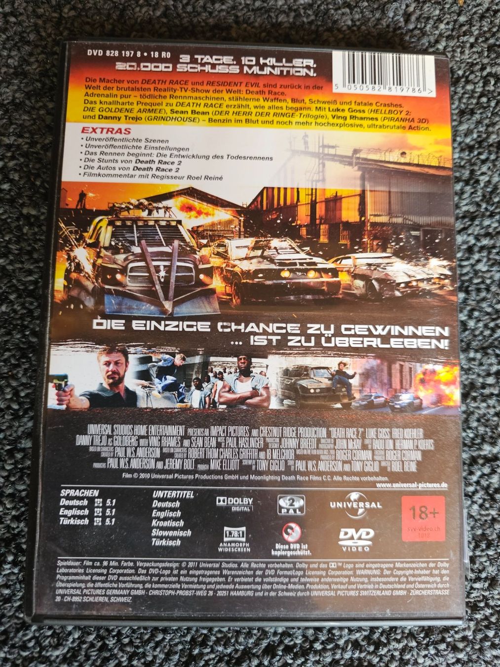 Tutti i DVDs: DEATH RACE 2(13626) – Usato da Ruswil venduto da M71 1