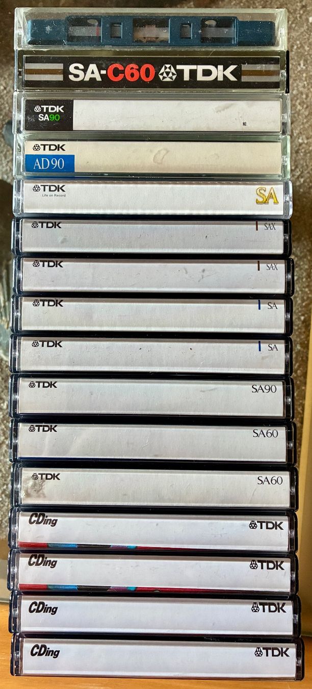 Musicassette: 16 Audio Kassetten TDK, Diverse,  Gebraucht – Usato da Buchberg venduto da ICM-Tapefan-1961-MCS 2