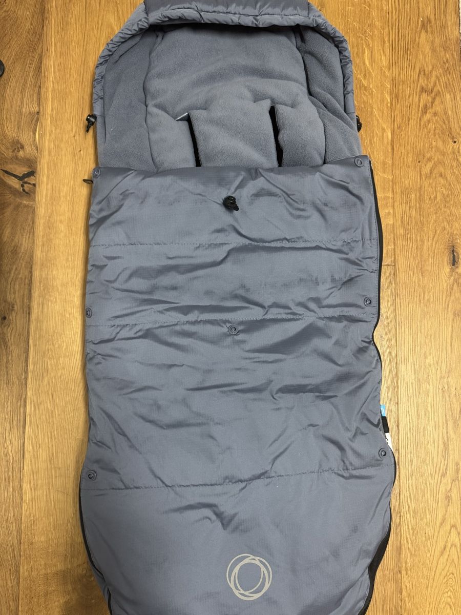 Bugaboo Schlafsäcke: Bugaboo Performance Winterfusssack Seaside Blue – Gebraucht aus Oberwil-Lieli von smintorange