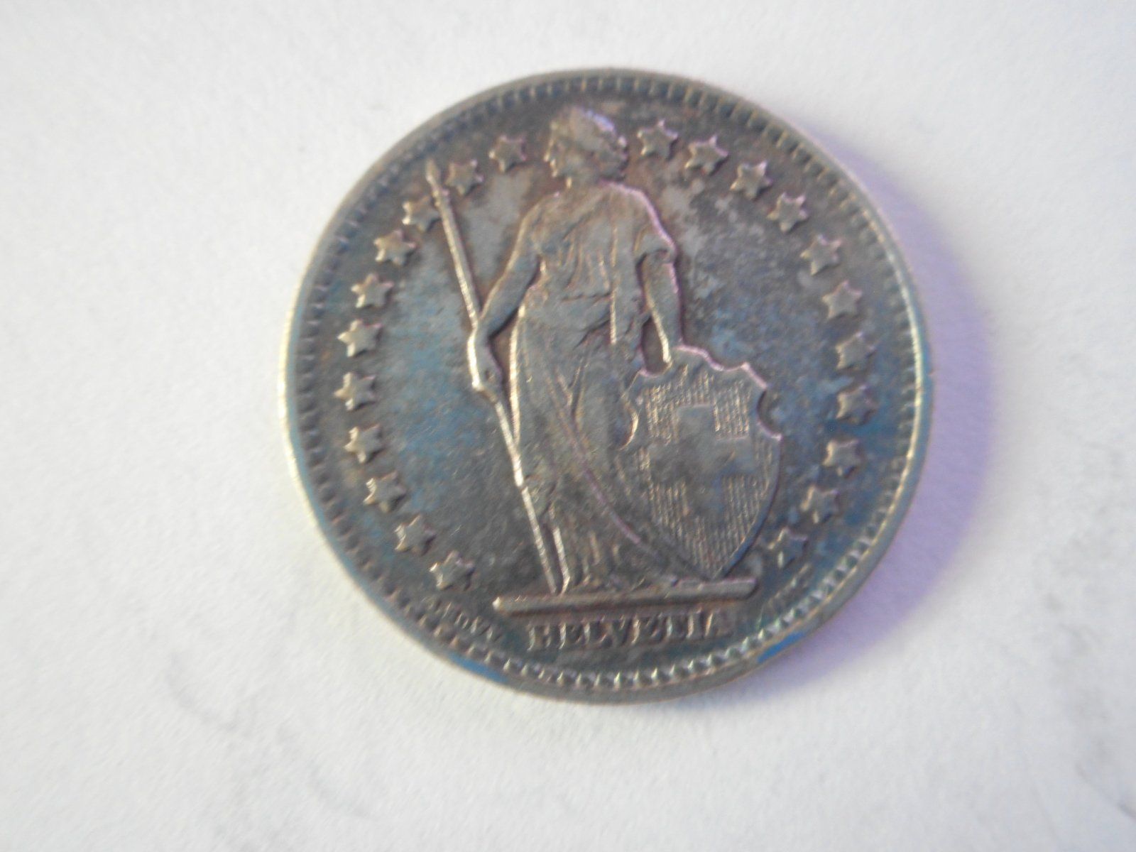 Alle Münzen: 1 Fr. 1937 silber – Gebraucht aus Kriegstetten von pizlad2010 1