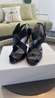 Camilla Skovgaard Black Leather heels Size 38 