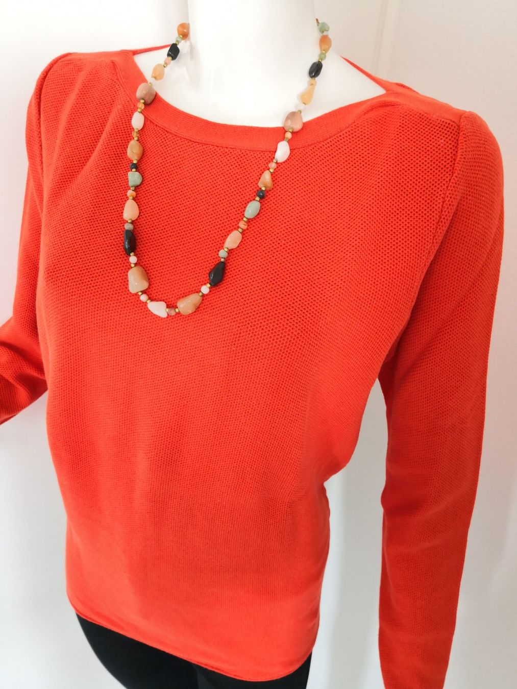 Maglioni & Felpe: 🤩STREET ONE STRICK-PULLOVER ORANGE – Usato da Olten venduto da Naja-Twins-Twins 6
