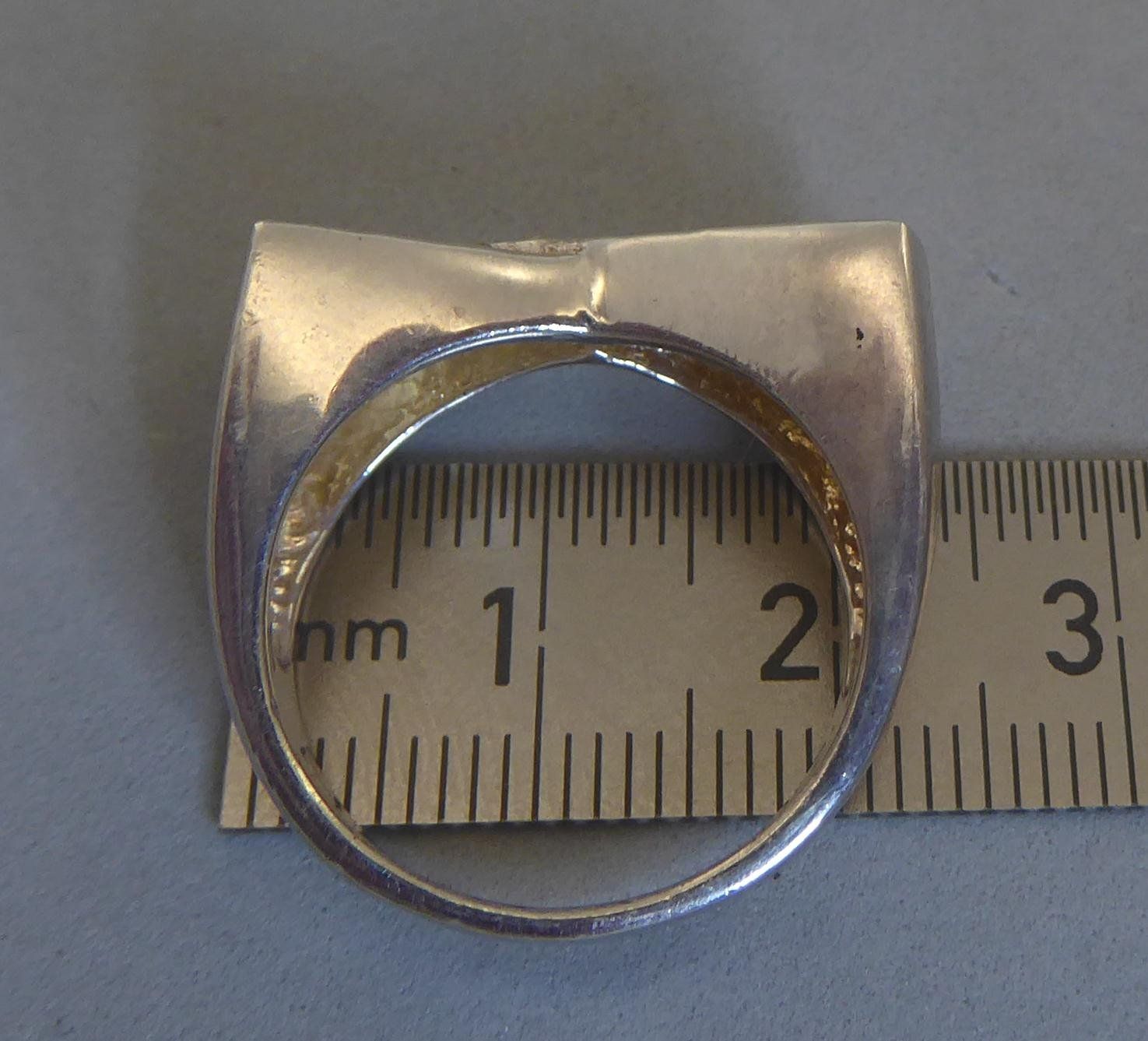 Ringe: Ring 925 Silber mit synthetischen Steinchen – Gebraucht aus Muri AG von Lineli2020 3