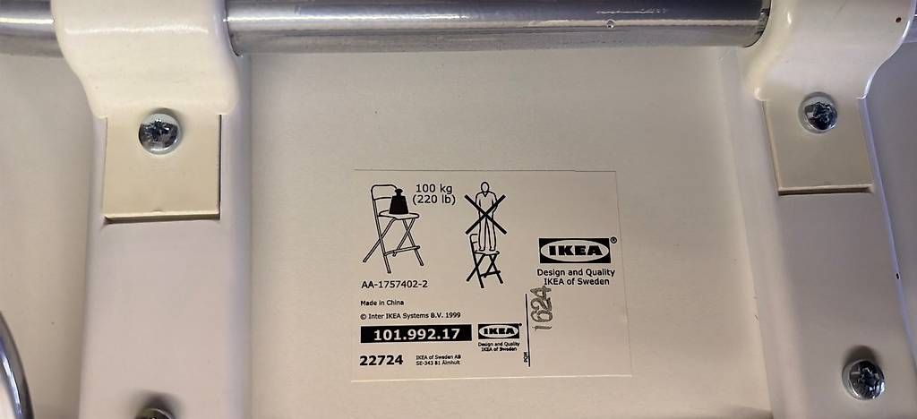 Ikea Sgabelli: 3 Stk. Ikea Franklin Barstühle – Usato da Necker venduto da liq24 5