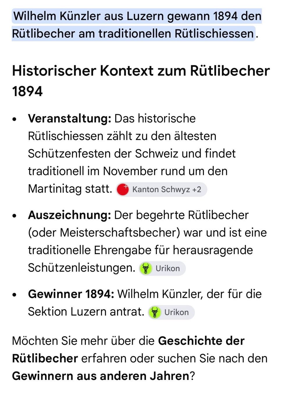Altre raccolte & rarità: Rütli-schiessen 1894 – Usato da Chur venduto da GCC1982 5
