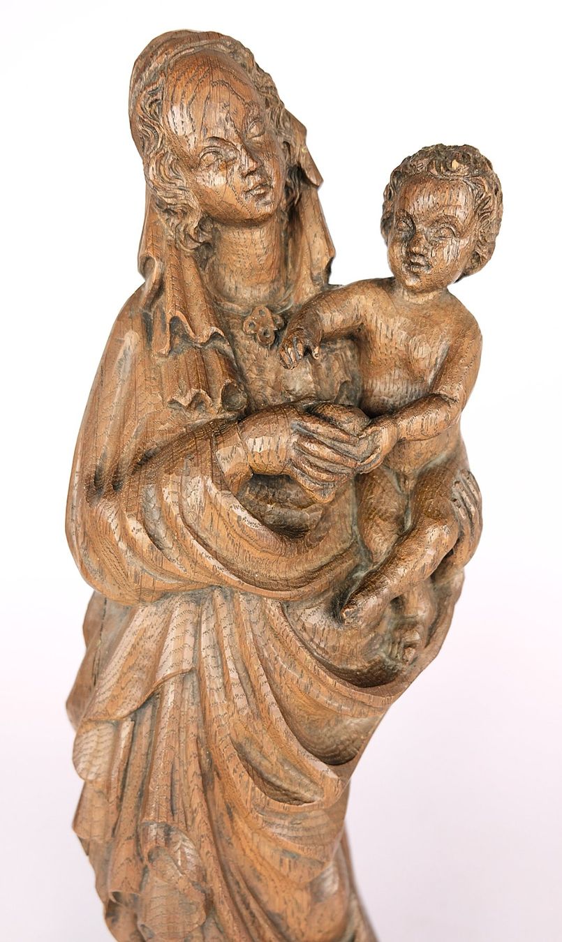 Sculture & Statue: Venediger Madonna mit Kind (mit Eckkonsole) – Usato da Volketswil venduto da brockipfannenstil 6