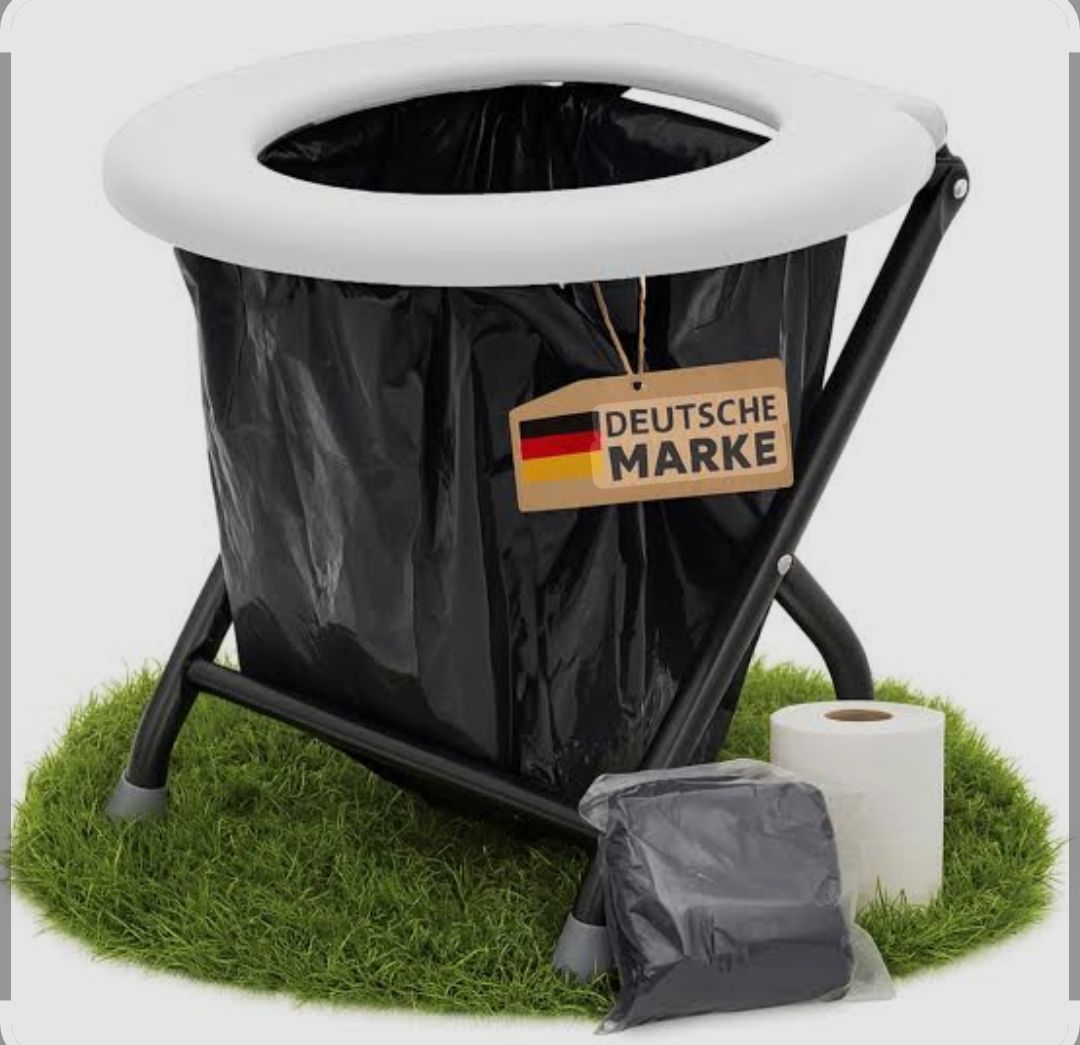 WC: Camping Klapptoilette - Weißer Sitz – Nuovo (secondo la descrizione) da Hochdorf venduto da b1.p