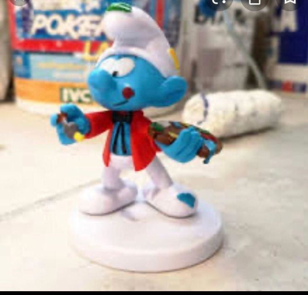 Statuette: Schlumpf Sbabam – Nuovo (secondo la descrizione) da Stetten AG venduto da Knudel7