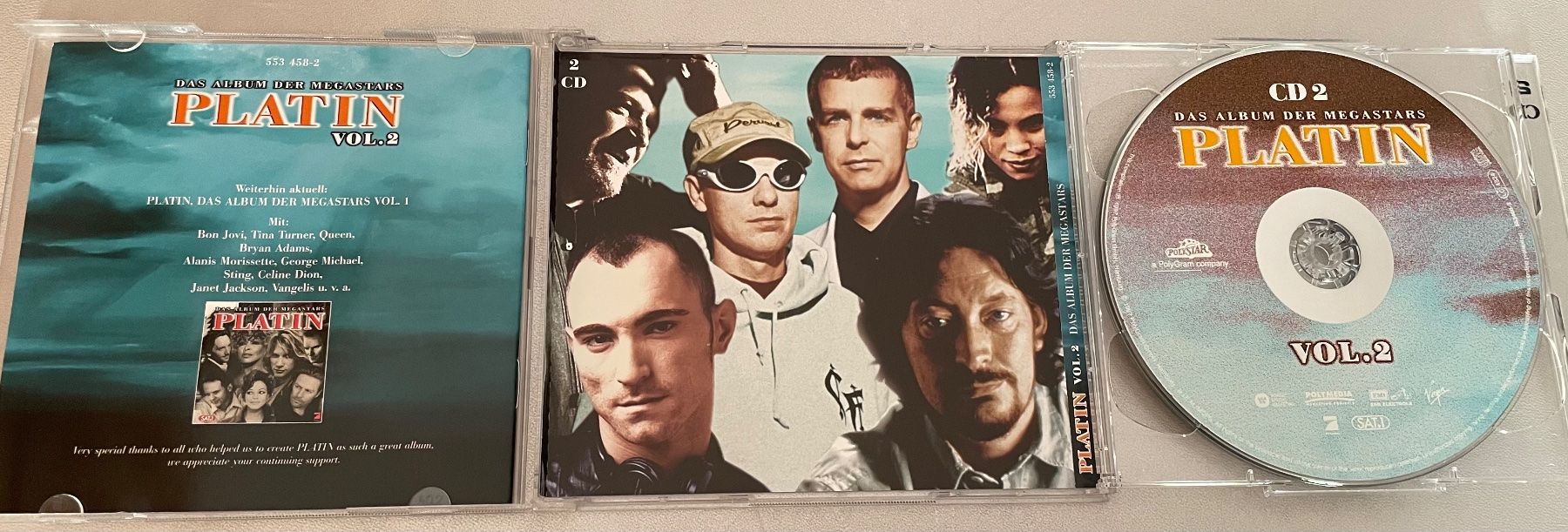 CD: CD Das Album der Megastars -PLATIN- Vol.2 – Usato da Küsnacht ZH venduto da Haus65 3