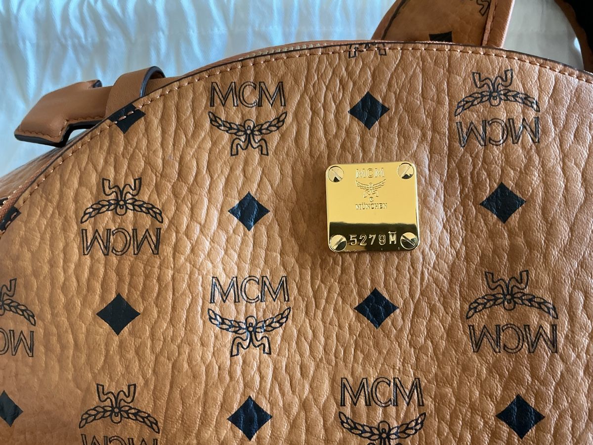 Mcm Sacs à dos: MCM Rucksack Farbe Cognac – Neuf (Voir description) à Konolfingen par KasparB65 5