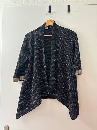 Cardigan mit Glitzer Gr. S
