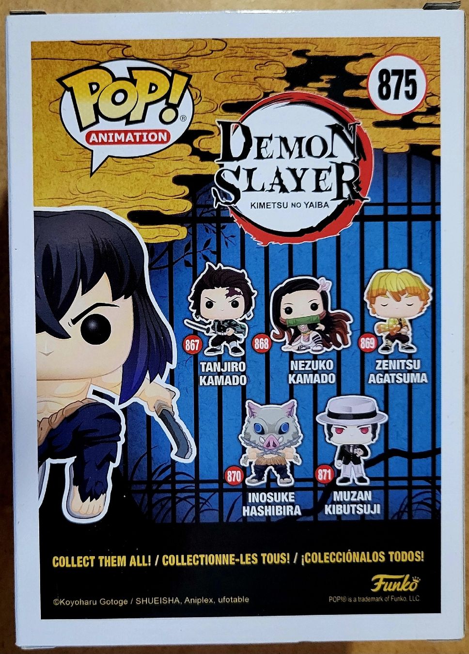 Funko Statuette: Funko Pop Demon Slayer  Inosuke Hashibira CHASE – Nuovo e nell'imballaggio originale da Montet (Glâne) venduto da KOADA 1
