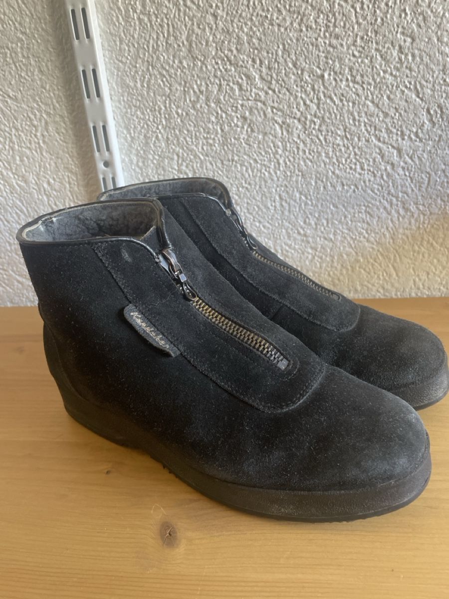 Kandahar Scarpe da donna: Bottines Kandahar noir fourrées – Usato da Martigny venduto da Lea_lucci