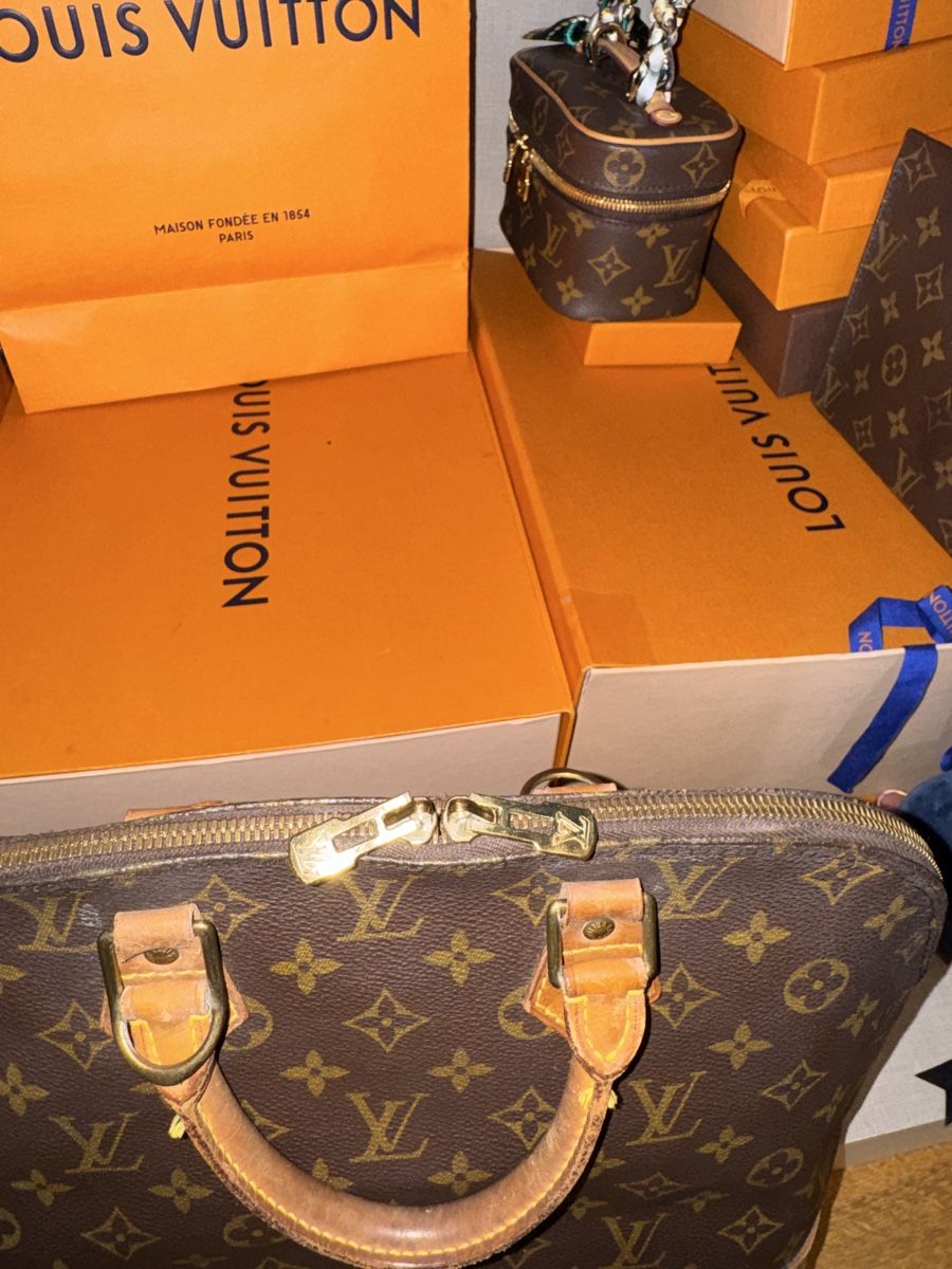 Louis Vuitton Taschen für Damen: Ab 1 fr, Louis Vuitton Alma pm – Gebraucht aus Widnau von Pukpan_99 4