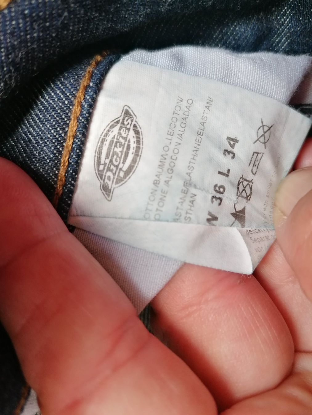 Dickies Jeans: Dikies Jeans blau 36/34 – Usato da Bedigliora venduto da Dolcezza0 1