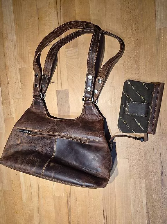 Borse da donna: Greenberry Ledertasche – Usato da Appenzell venduto da mfi_w59s 1