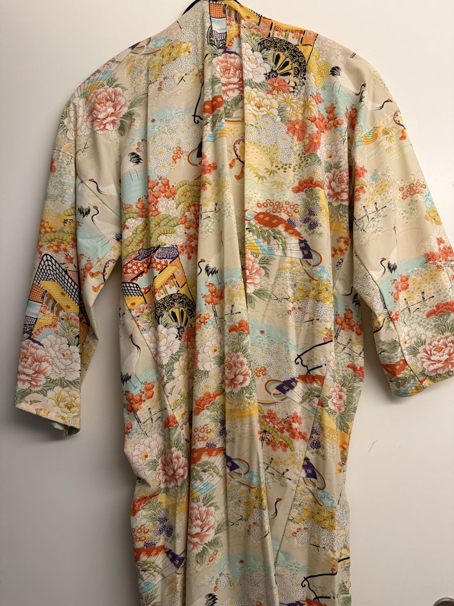Arte internazionale: Kimono Blumenmuster Grösse S NEU – Nuovo (secondo la descrizione) da kloten venduto da domireto 1