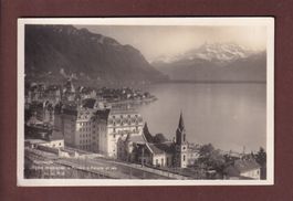 MONTREUX - Eglise allemande - Palace - Dents du Midi