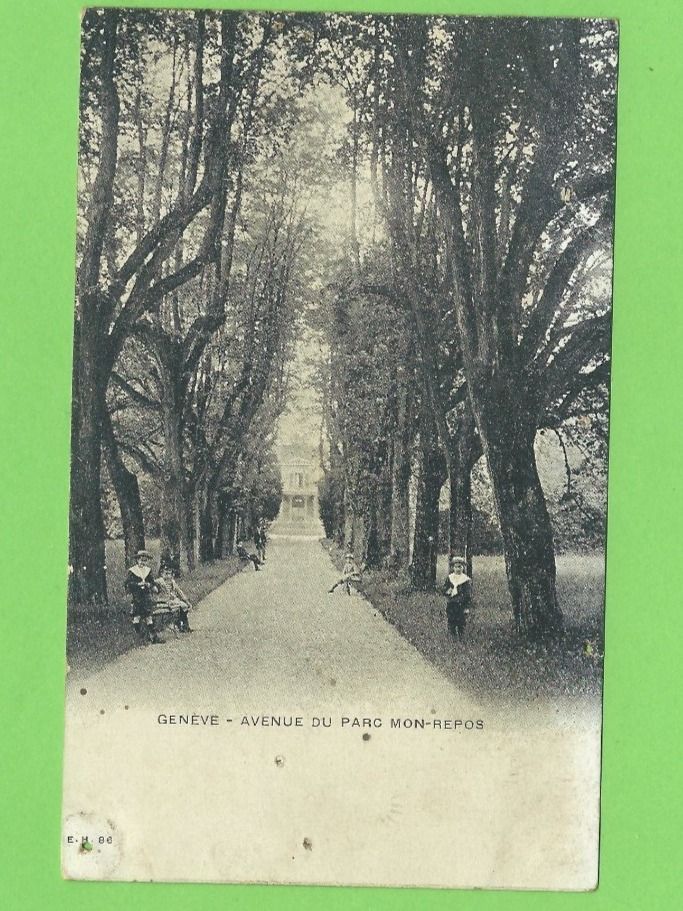 Cartes postales: Genève - Avenue du P Mon-Repos – Neuf (Voir description) à Zürich par t24_de