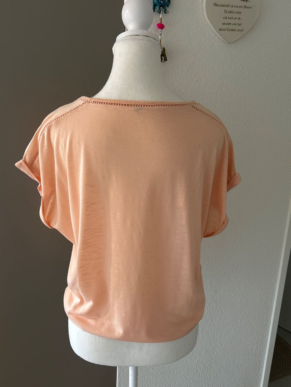 T-shirt: Kurzarm Shirt lachs mit Gummizug – Usato da Brunnen venduto da Nala2929 4
