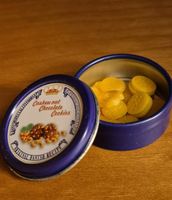 Schöne Dose mit Cookies für Puppenhaus/Puppenstube 