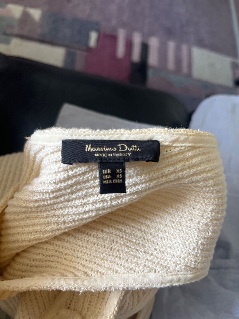 Massimo Dutti Vestiti: Weisses Massimo Dutti Strickkleid - XS – Usato da Zürich venduto da giu_j77x 3