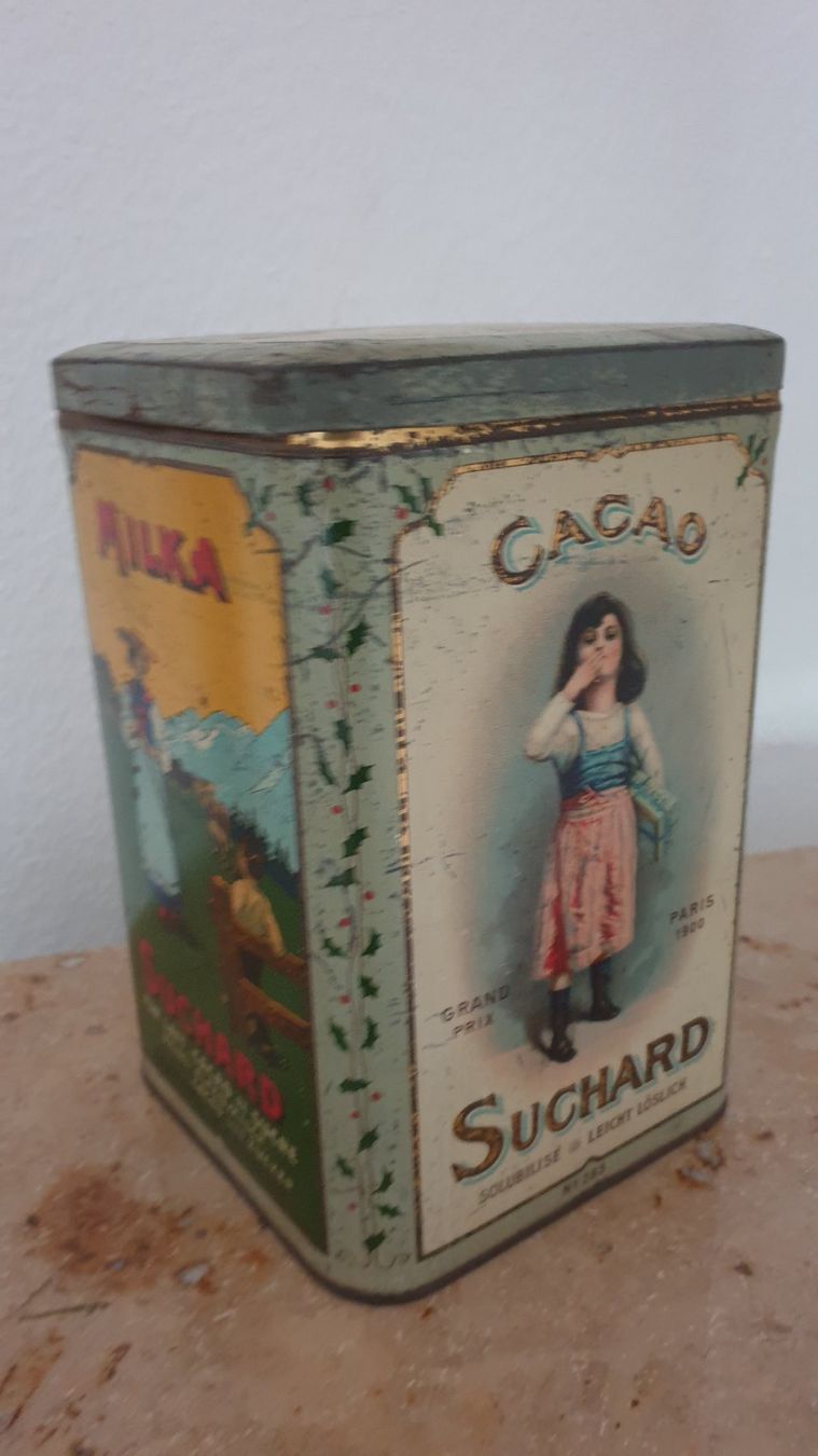 Tutte le decorazioni: Antike Suchard-Milka-Cacao Dose – Usato da Schupfart venduto da Peggy2002 6