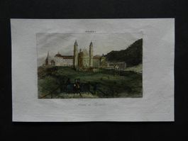 Einsiedeln Kloster koloriert