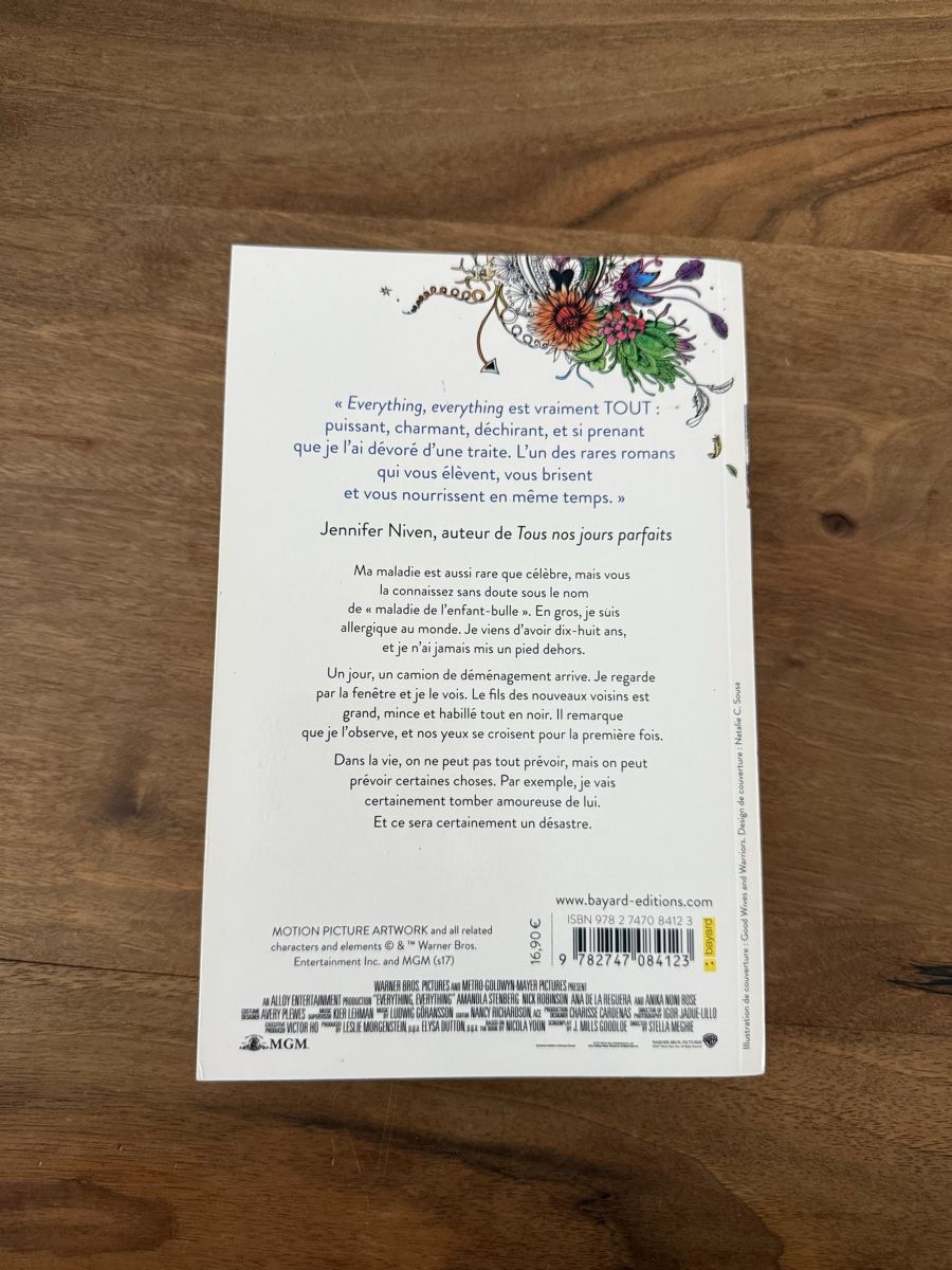 Libri: Everything Everything – Nicola Yoon – Usato da Moutier venduto da Sparrow2002 1