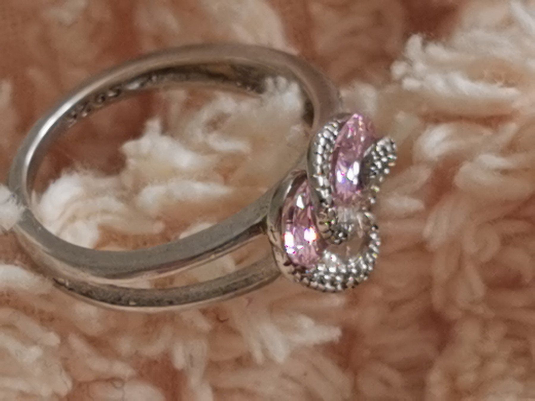Anelli: Damen Silber 925 Ring mit Zirkone. – Nuovo e nell'imballaggio originale da Schlieren venduto da vlalif 7