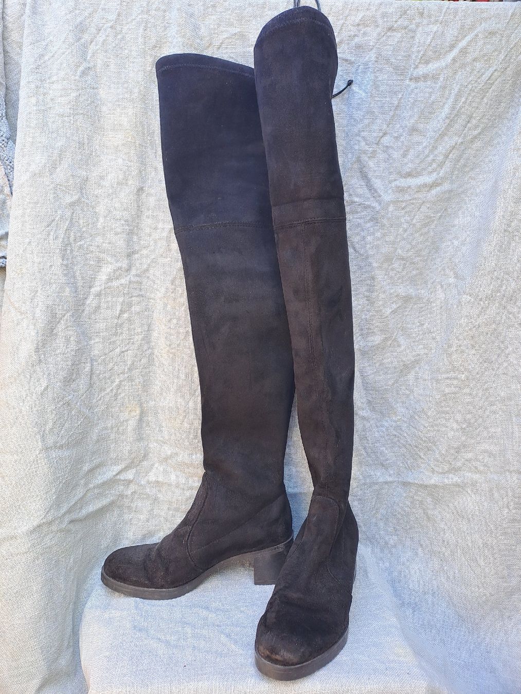 Buffalo Scarpe da donna: Elegante Overknee Boots Gr. 38/39 – Nuovo (secondo la descrizione) da Oberhasli venduto da Lea98