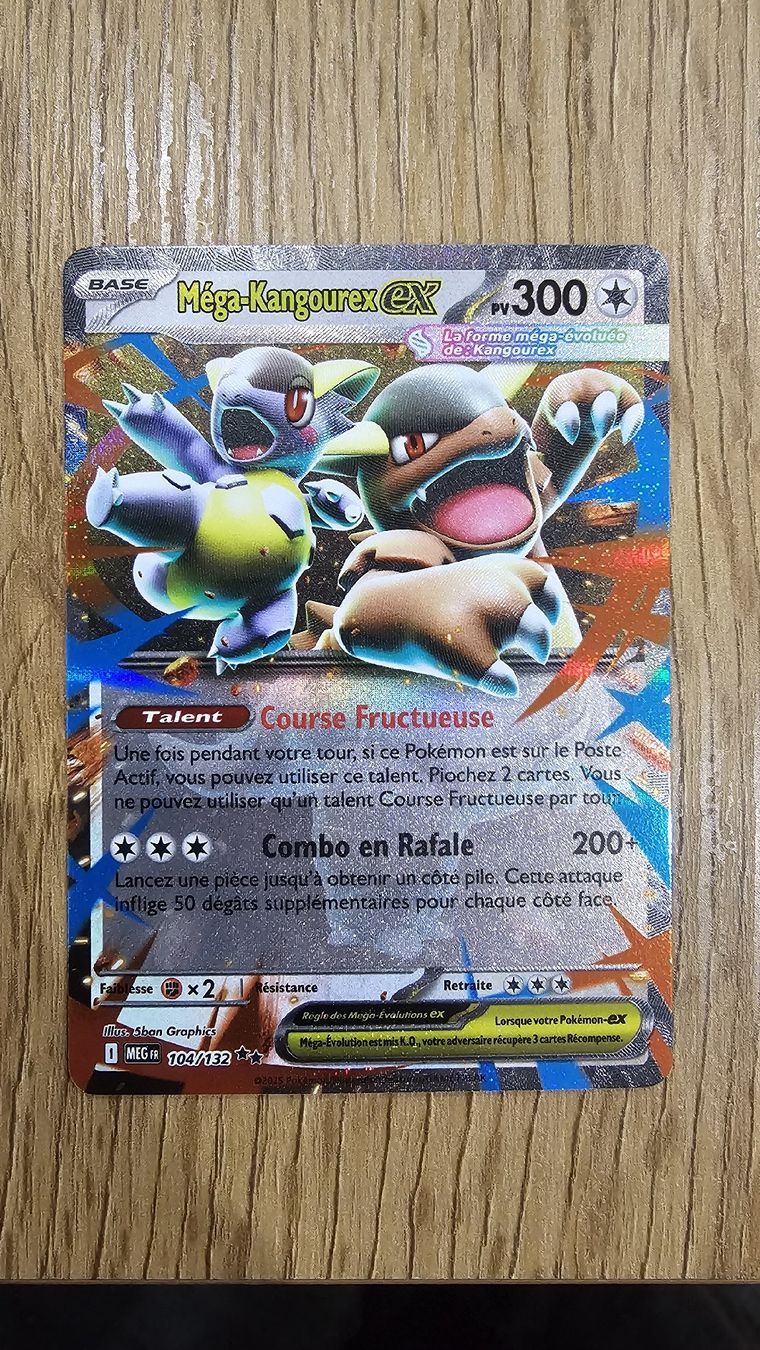 Pokémon Carte collezionabili: 🇨🇵 Méga-Kangourex ex – Nuovo (secondo la descrizione) da Tavannes venduto da psylowzof