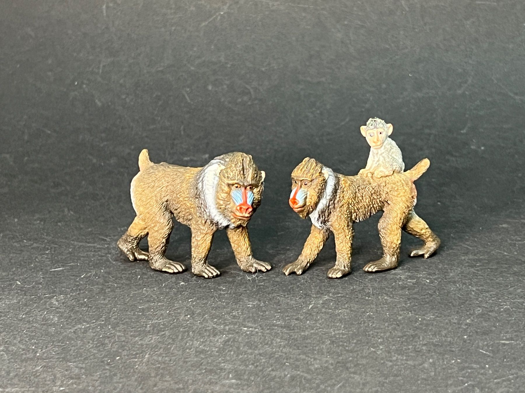 Schleich Statuette: Schleich Mandrill Affen Affe – Usato da Ennetbaden venduto da mapa05