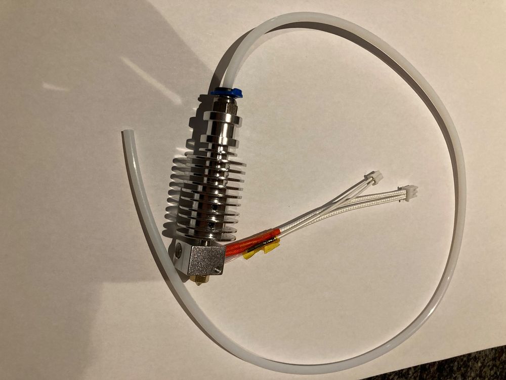 Hotend Kabel Für Anycubic Chiron 3D-Drucker – Ersatzkabel, 0,35 Mm², 1450 Mm Lang, Mit Hitzebeständigem Schlauch