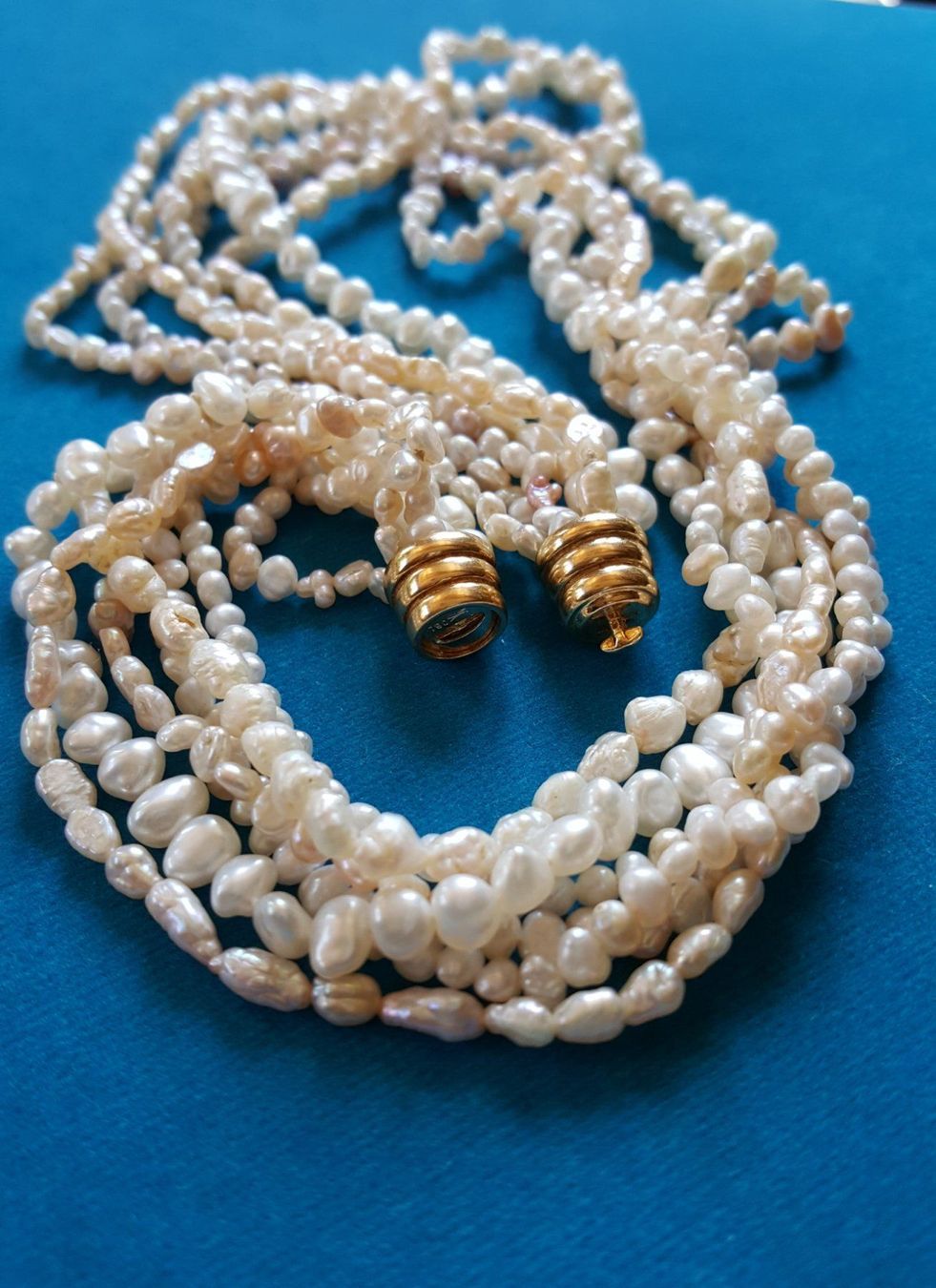 Ketten: 18 Karat 750 Gold Perlen Collier – Gebraucht aus Wald ZH von Aniade 8