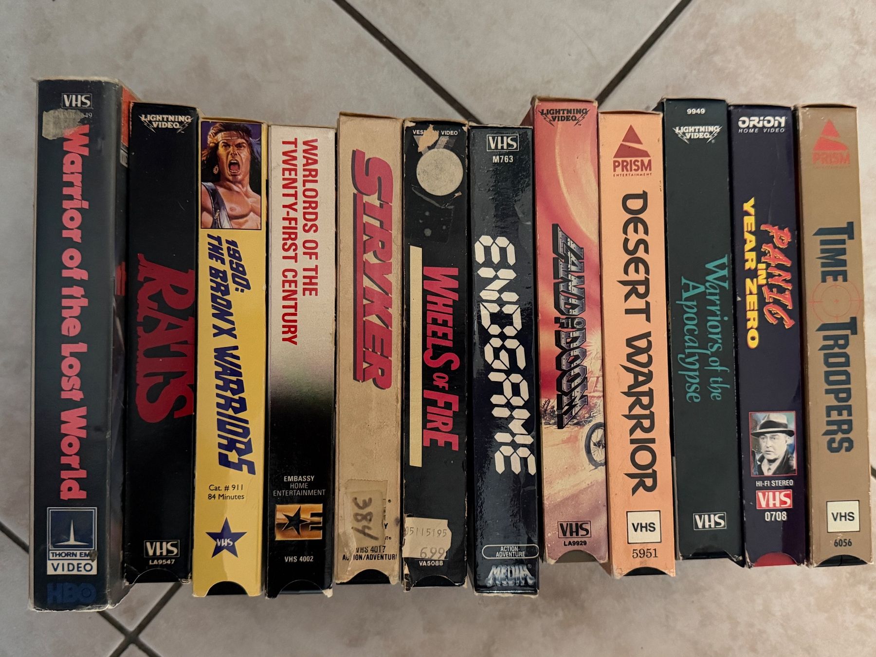 Tutti i VHS: 12 Post Atomic apocalyptic VHS movies – Usato da Minusio venduto da vertigoozBazar4u 2