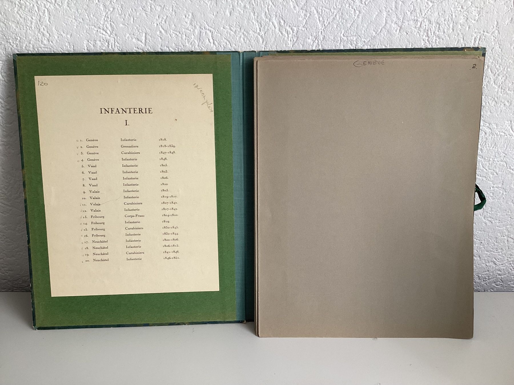 Bücher: Militaire suisse - gravures de A von Escher – Gebraucht aus Vouvry von marius09 1
