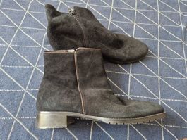 capriccio Lederstiefeletten schwarz 38