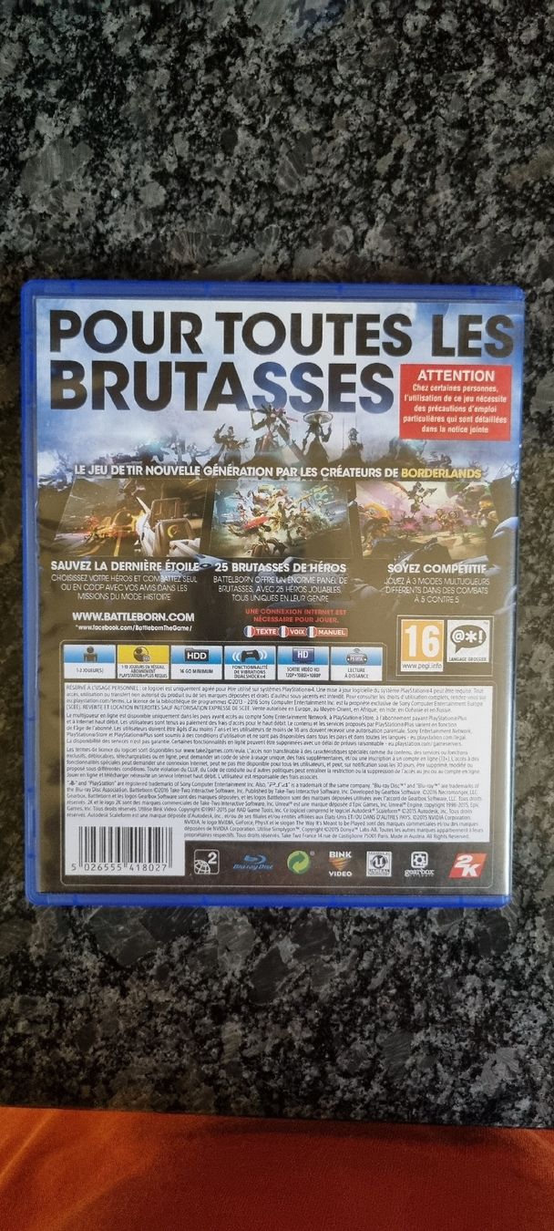 Giochi: Battleborn for PS4 & PS5 - Excellent condition! – Nuovo (secondo la descrizione) da Allschwil venduto da NDSS9483 2