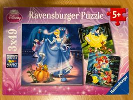 Ravensburger Puzzle Disney Princess 3x49 gebraucht