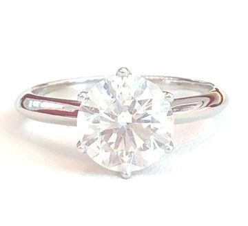 Anelli: 2.01ct. E/SI Zweikaräter Solitärring Diamantring, LP 32.900 – Nuovo e nell'imballaggio originale da Zürich venduto da juwelier-damken 3