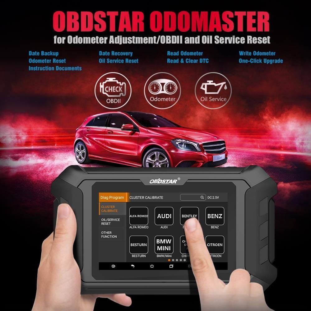 Tutti gli attrezzi: OBDSTAR ODOMASTER EU Version Cluster Kalibrierung/OBDII – Nuovo e nell'imballaggio originale da Malans GR venduto da BUYBEST-Schweiz 7