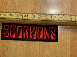 Scorpions Patch Aufnäher Metal Rock Band 3