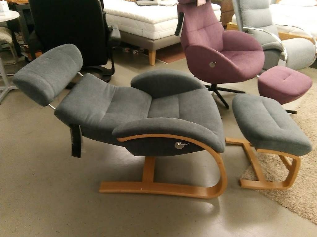 Poltrone: Freischwinger Relaxsessel Conform Flow mit Hocker – Usato da Lichtensteig venduto da pascalporchet 1