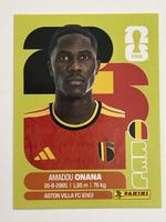 Panini WM 2026 Sticker Amadou Onana BEL 10 neu
