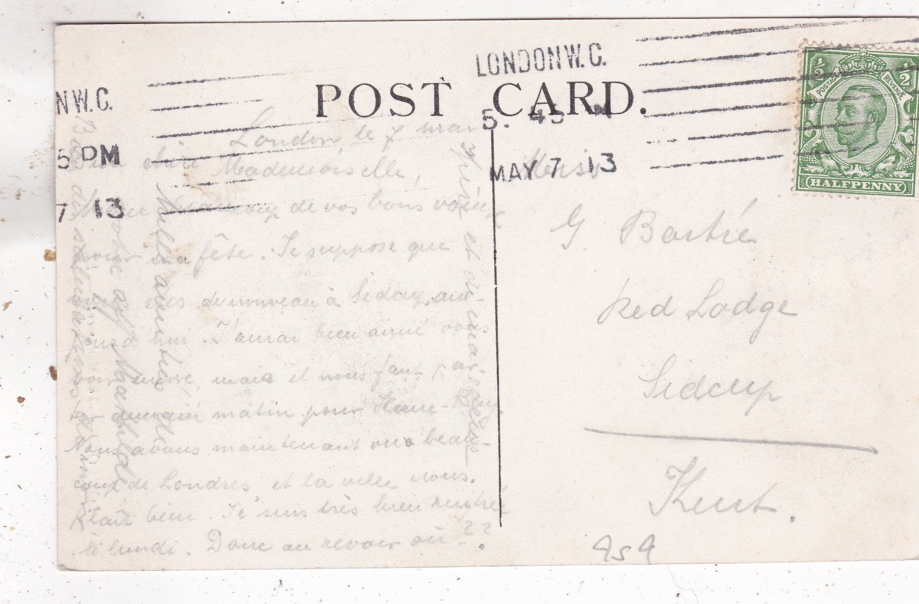Cartoline postali: England London The Monument 1913 – Usato da Herisau venduto da Lisegrat2008 1